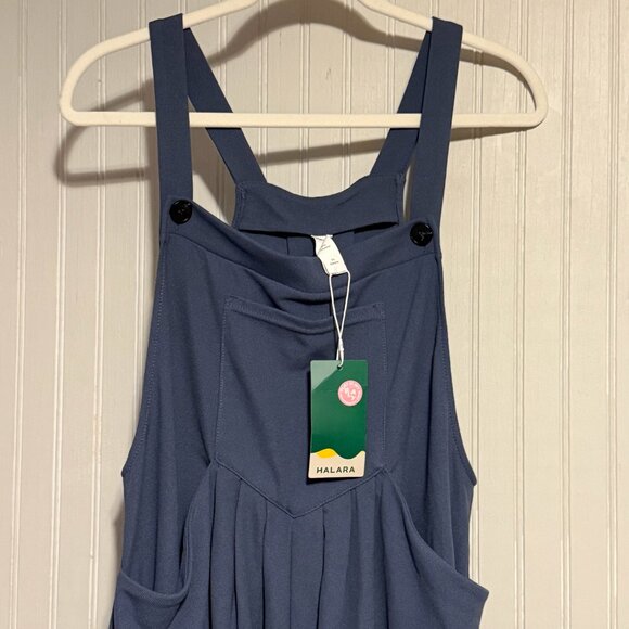 Halara Teal Shortall - Size Large (NWT) - Picture 1 of 3